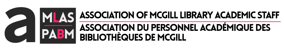 Association of McGill Libraries Academic Staff